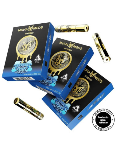 Muha Meds Cartridge Blueberry Haze - Hybrid (Vacío)