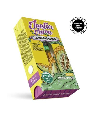 Jeeter Juice Cartridge 0.8ml - Honeydew - Sativa (Vacío)