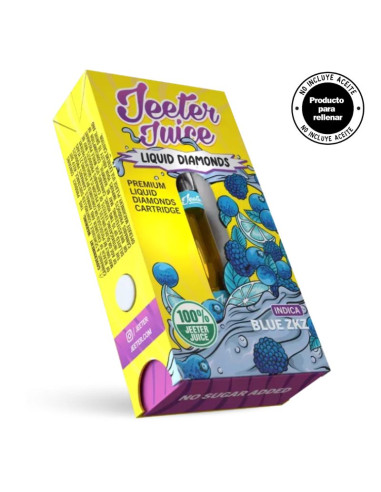 Jeeter Juice Cartridge 0.8ml - Blue Zkittlez - Indica (Vacío)