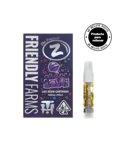 Friendly Farms Cartridge 0.8ml - Grapelolli (Vacío)