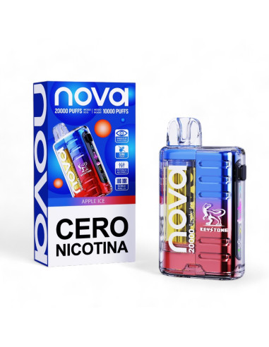 Vaporizador Desechable Nova 20000 Puff - Apple Ice