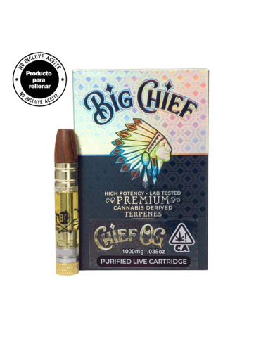 Big Chief Cartridge 0.8ml - Chief Og (Vacío)