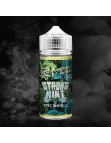 E-Liquid Atomic Vapers - Strong Mint 100 ML
