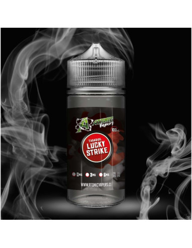 E-Liquid Atomic Vapers - Tabaco Lucky Strike 100 ML