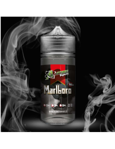 E-Liquid Atomic Vapers - Tabaco Marlboro 100 ML