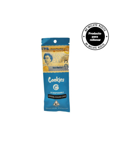 Cookies Pods 1ML - London Pound Cake (Vacío)