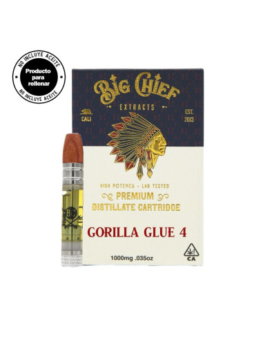 Big Chief Cartridge 0.8ml - Gorilla Glue 4 (Vacío)