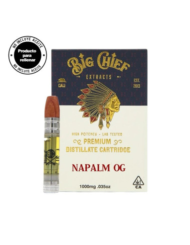 Big Chief Cartridge 0.8ml - Napalm Og (Vacío)