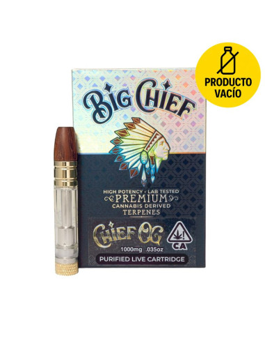 Big Chief Cartridge 0.8ml - Chief Og (Producto Vacío)