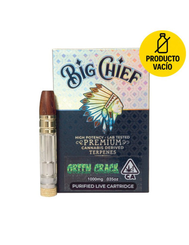 Big Chief Cartridge 0.8ml - Green Crack (Producto Vacío)