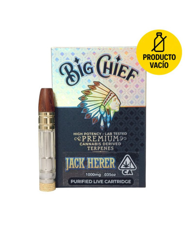 Big Chief Cartridge 0.8ml - Jack Herer (Producto Vacío)