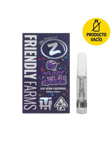 Friendly Farms Cartridge 0.8ml - Grapelolli (Producto Vacío)