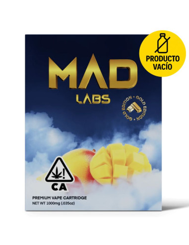 Mad Labs Cartridge 0.8ml - Mango Kush - Indica (Producto Vacío)