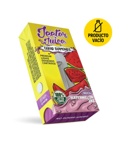 Jeeter Juice Cartridge 0.8ml - Watermelon Zkittlez - Indica (Producto Vacío)