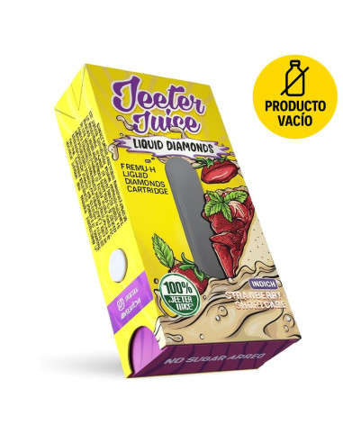Jeeter Juice Cartridge 0.8ml - Strawberry Shortcake - Indica (Producto Vacío)