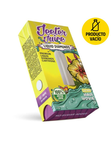 Jeeter Juice Cartridge 0.8ml - Maui-Wowie - Sativa (Producto Vacío)