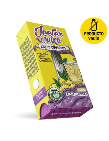 Jeeter Juice Cartridge 0.8ml - Limoncello - Sativa (Producto Vacío)