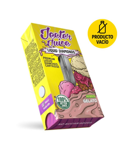 Jeeter Juice Cartridge 0.8ml - Gelato - Hybrid (Producto Vacío)