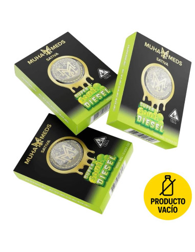 Muha Meds Cartridge Super Sour Diesel - Sativa (Producto Vacío)