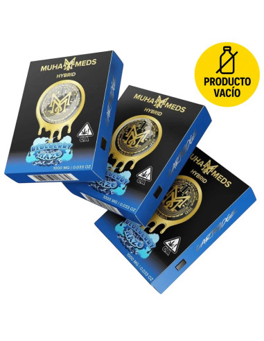 Muha Meds Cartridge Blueberry Haze - Hybrid (Producto Vacío)